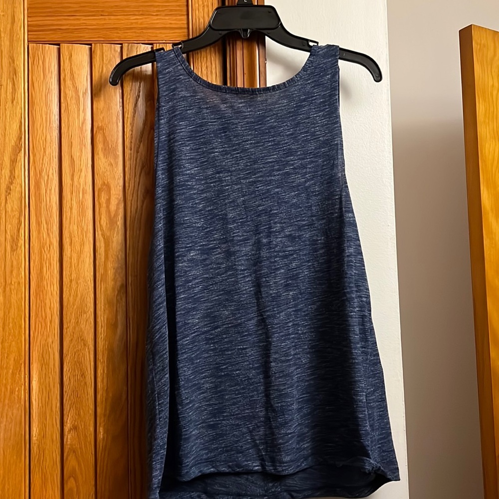 Split back tank top